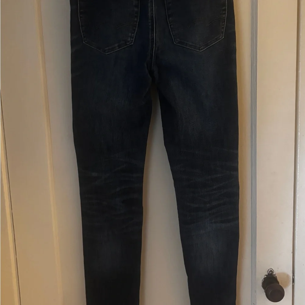American Eagle Dark Wash Denim Jeans - Picture 2 of 4